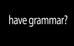 have grammar?